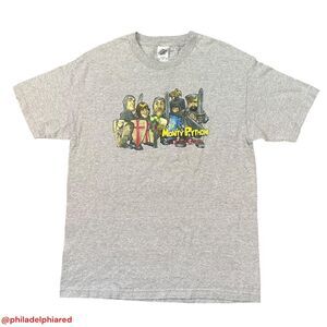 Vintage Y2K 2000's 2008 Monty Python and the Holy Grail t-shirt mens Large